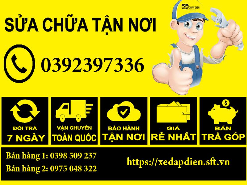 sua chua xe dap dien